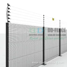 High Voltage Electric Security Fence